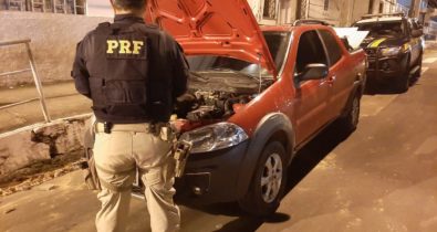 Polícia Rodoviária Federal prende homem com carro clonado e documento falso
