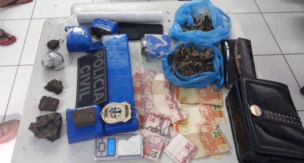 Polícia prende mulher suspeita de tráfico de drogas em Bacabal