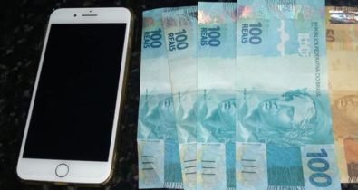 Polícia Militar prende dupla com R$ 450,00 em notas falsas