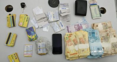 Polícia prende dupla com mais de R$ 96 mil reais em São Luís