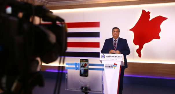 Governador Flávio Dino fala sobre medidas contra o coronavírus na Região Tocantina
