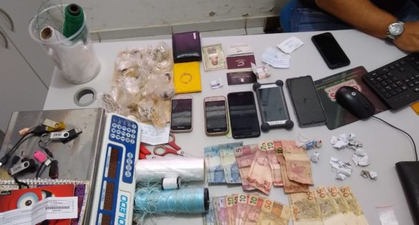 Polícia prende suspeitos de tentativa de homicídio, tráfico de drogas e posse ilegal de arma de fogo