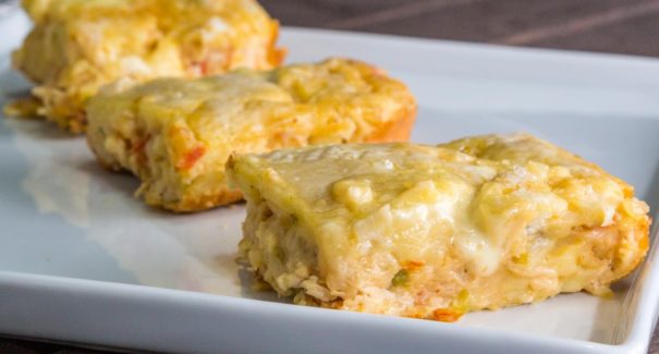 Torta salgada de frango cremoso no liquidificador simples