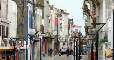 Fiscalização na Rua Grande é reforçada no lockdown