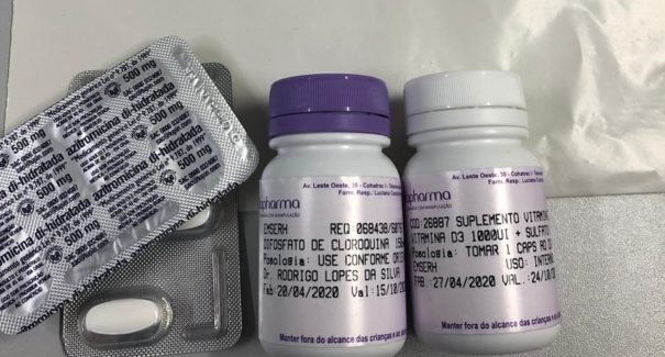 Governo oferta cloroquina para tratamento de pacientes leves com Covid-19