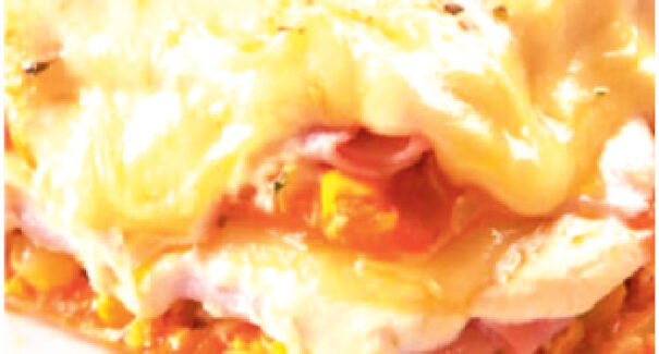 Receita: Lasanha à bolonhesa de frango