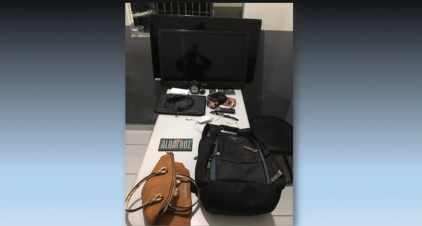 Polícia Militar prende dupla suspeita de roubo no Parque Araçagi