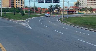 No primeiro dia de lockdown circulação de veículos diminui 60% em São Luís