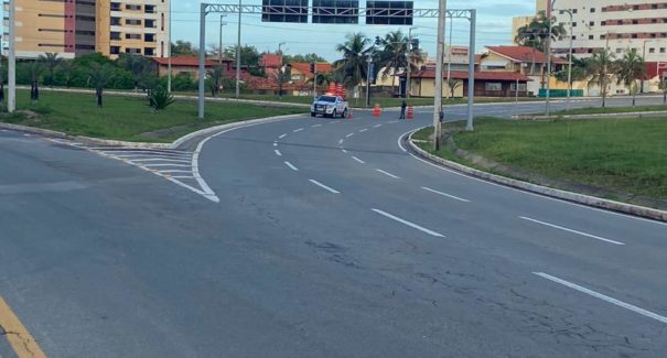 No primeiro dia de lockdown circulação de veículos diminui 60% em São Luís