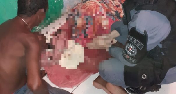 Policiais Militares ajudam mulher em trabalho de parto em São José de Ribamar