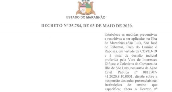 Decreto sobre ‘lockdown’ na Grande Ilha dita regras sobre transporte; veja os principais pontos