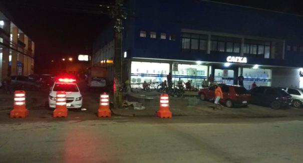 SMTT realiza interdições nas vias e entornos das agências bancárias