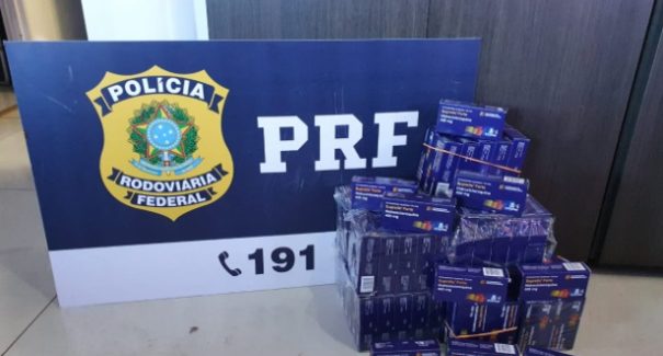 Polícia Rodoviária Federal apreende carregamento contrabandeado de hidroxicloroquina