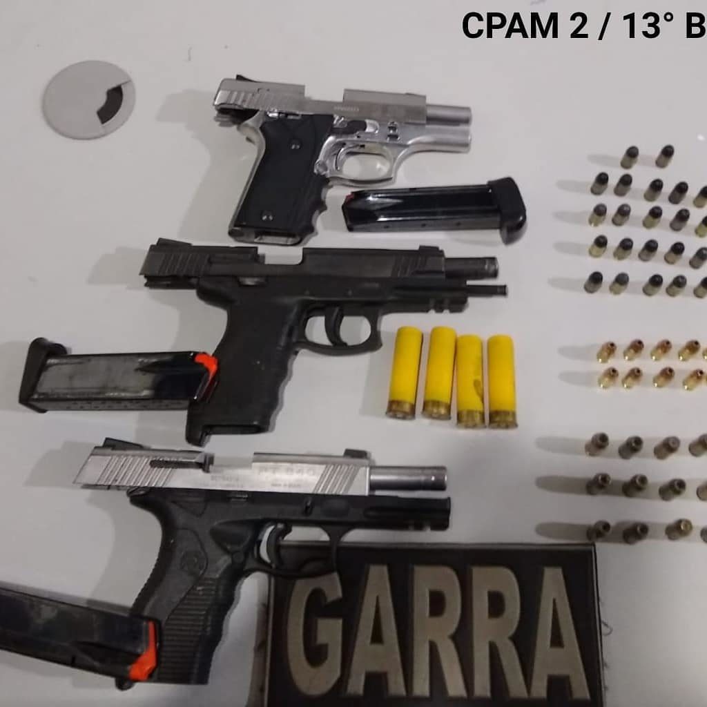 Polícia Militar do Distrito Federal - Tor Apreende pistola 380 na