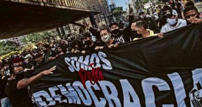 Plano de protesto pró-democracia em São Luís esbarra em incitação a atos de violência