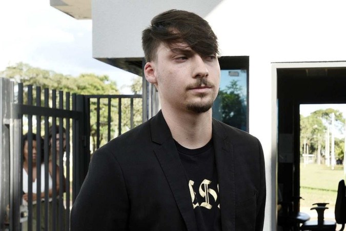 A operação, que cumpriu dois mandados de busca e apreensão contra Jair Renan Bolsonaro (foto), mira em um esquema de estelionato - (foto: Minervino Júnior/ CB/ D.A.Press)