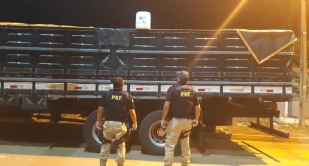 Carga de produtos agrícolas falsificados avaliada em R$ 500 mil reais é apreendida pela polícia