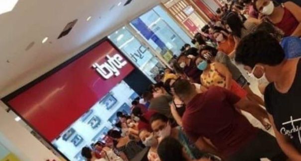 Shopping de São Luís lota em primeiro dia de reabertura? Checamos!