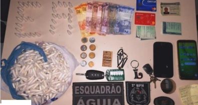 Polícia Militar prende cinco suspeitos de tráfico de drogas em Caxias