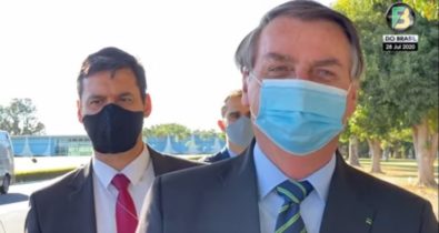Bolsonaro reage com ironia a “pacto” com Flávio Dino