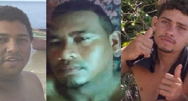 Barco com rede é utilizado nas buscas dos pescadores desaparecidos no Maranhão