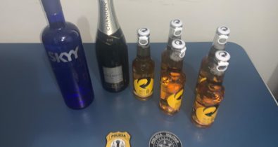 Polícia Civil prende suspeito de roubo de bebidas alcoólicas avaliadas em R$ 1 mil reais