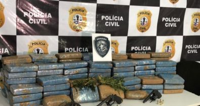 Polícia Civil prende cinco pessoas da mesma família por tráfico de drogas