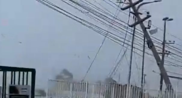 Ventos que atingiram a capital maranhense chegaram a 75 km/h