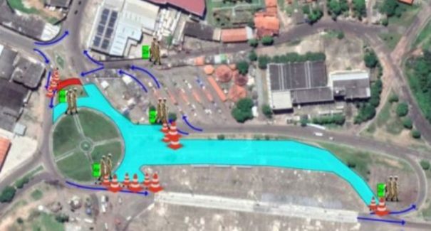 Trânsito na Fonte do Bispo/Anel Viário será alterado a partir de terça-feira