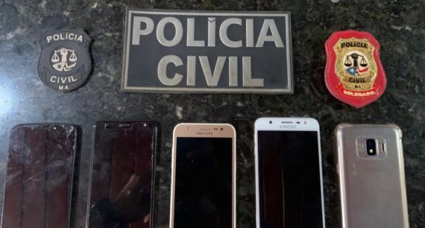 Celulares são recuperados durante operação policial em Vitoria do Mearim