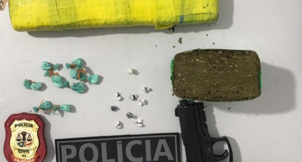 Polícia apreende entorpecentes no interior do Maranhão