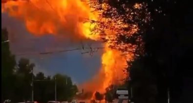 Posto de gasolina na Rússia explode e deixa ao menos 13 pessoas feridas; assista o vídeo