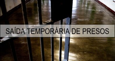 Justiça autoriza saída temporária de 884 presos para o Dia dos Pais