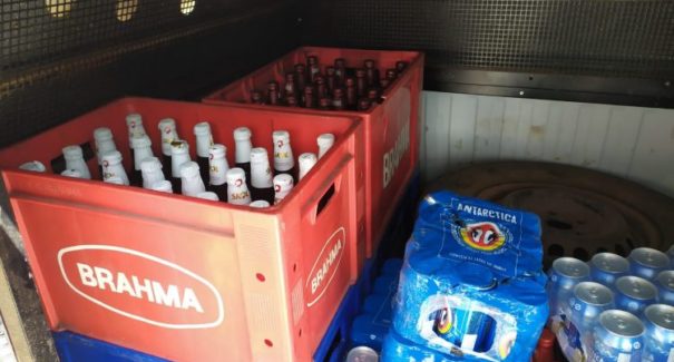 Carga de bebidas é recuperada durante operação policial