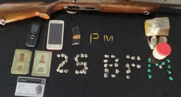 Homem é preso com drogas no interior do MA
