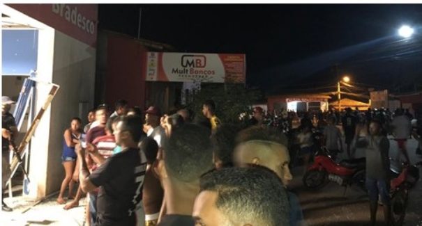Agência bancária é alvo de quadrilha no interior do Maranhão