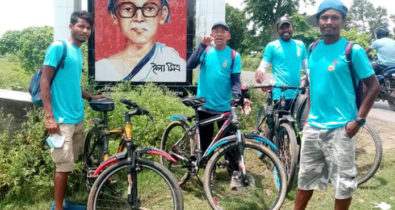 Padre maranhense pedala mais de 600 km em missão no Bangladesh