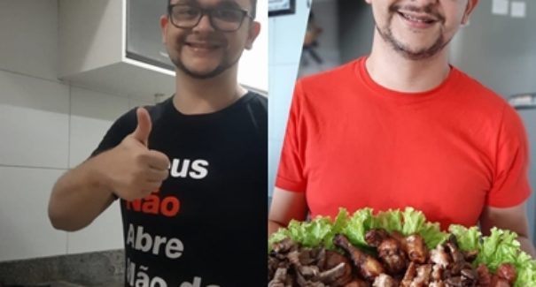 Pais encaram a cozinha com prazer e fazem preparos carregados de afeto