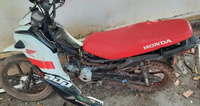 Acidente com motocicletas deixa um homem ferido em Vargem Grande
