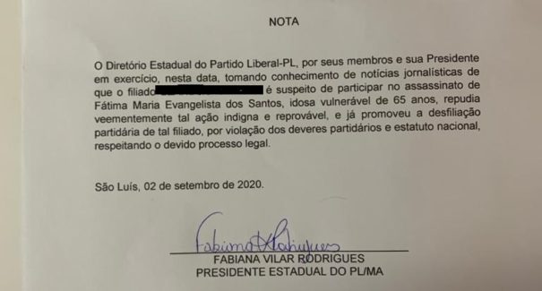 Partido desfilia pré-candidato suspeito de cometer crime