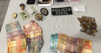 Casal é preso por tráfico de drogas em Bequimão