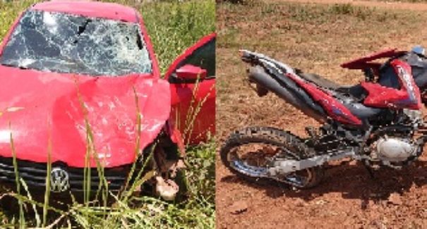 Motociclista de 45 anos morre após sofrer colisão traseira na BR-010