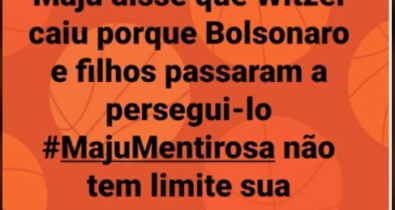 Checamos: Maju Coutinho disse que Witzel foi afastado por causa da perseguição do presidente Bolsonaro?