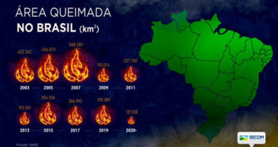Área queimada no Brasil em 2020 foi a menor dos últimos 18 anos? Checamos!