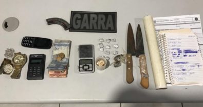 Suspeitos de Tráfico de Drogas são presos em Porto do Braga, no município de Raposa