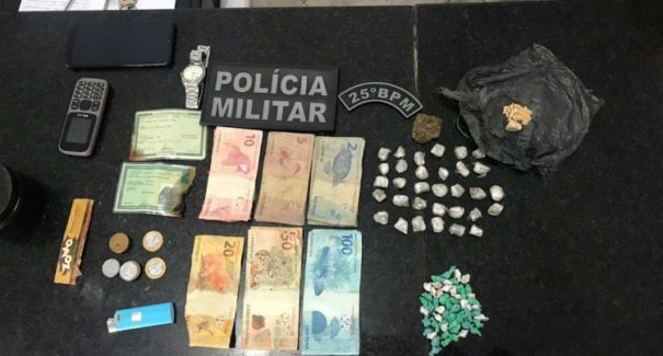 Polícia Militar prende suspeitos de tráfico de drogas no município de Cururupu