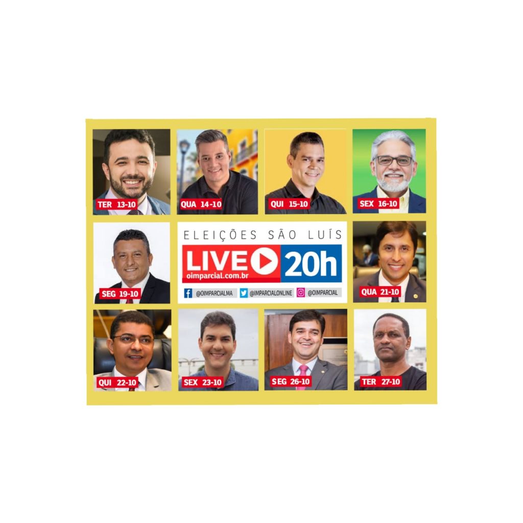 O Imparcial faz série de lives com candidatos a prefeito de São Luís a partir de terça. Foto: O Imparcial