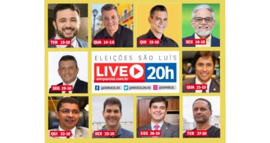 O Imparcial faz série de lives com candidatos a prefeito de São Luís a partir de terça