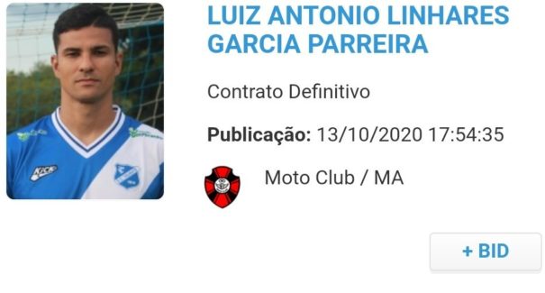 Regularizados, Martony, Ferron e Edrean ficam à disposição do Moto diante do São Raimundo-RR