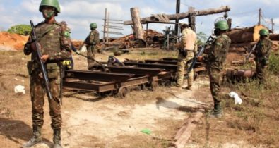 Mais de 700 m³ de madeira ilegal é apreendida no MA